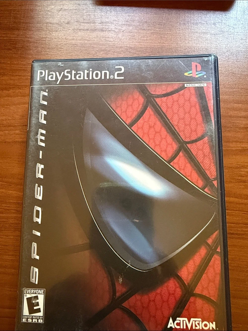 Spider-Man PlayStation 2 Game - Red & Black